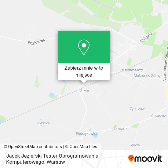 Mapa Jacek Jezierski Tester Oprogramowania Komputerowego