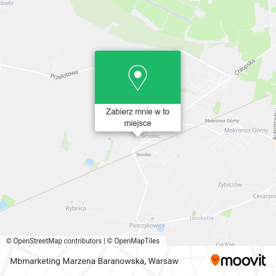 Mapa Mbmarketing Marzena Baranowska