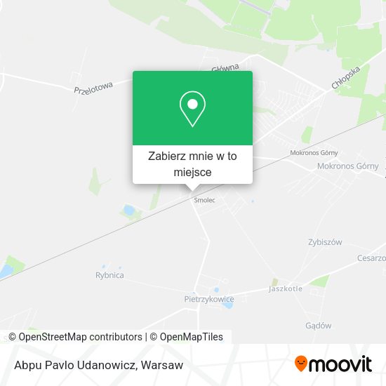 Mapa Abpu Pavlo Udanowicz