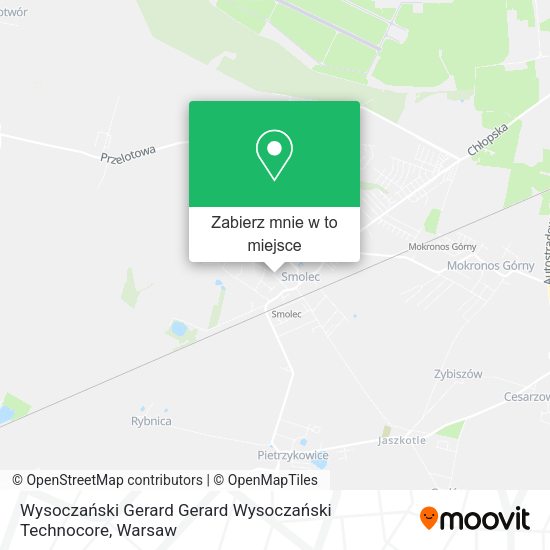 Mapa Wysoczański Gerard Gerard Wysoczański Technocore