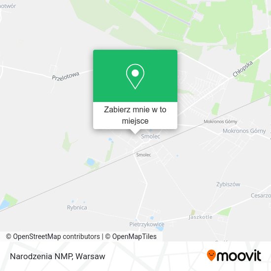 Mapa Narodzenia NMP