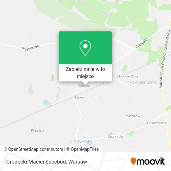 Mapa Gródecki Maciej Specbud