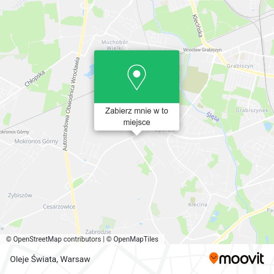 Mapa Oleje Świata