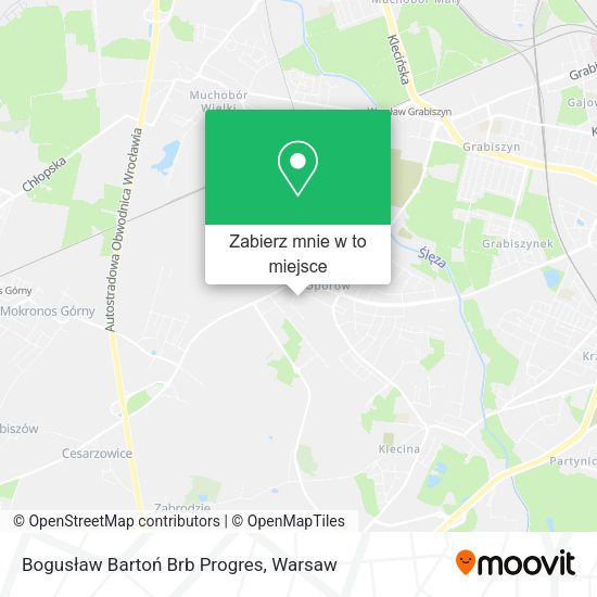 Mapa Bogusław Bartoń Brb Progres