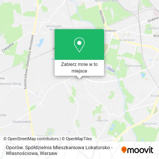 Mapa Oporów. Spółdzielnia Mieszkaniowa Lokatorsko - Własnościowa