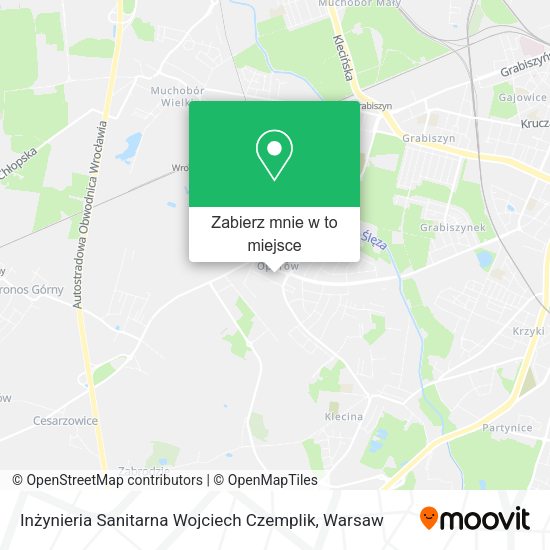 Mapa Inżynieria Sanitarna Wojciech Czemplik