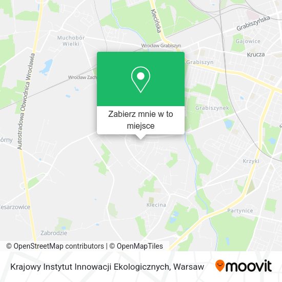 Mapa Krajowy Instytut Innowacji Ekologicznych