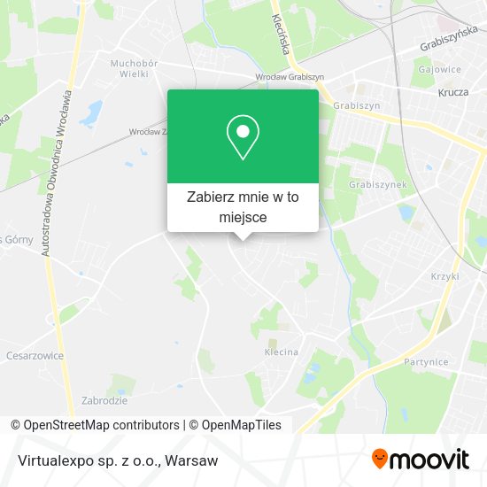 Mapa Virtualexpo sp. z o.o.