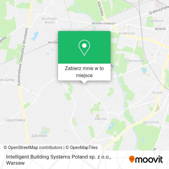 Mapa Intelligent Building Systems Poland sp. z o.o.