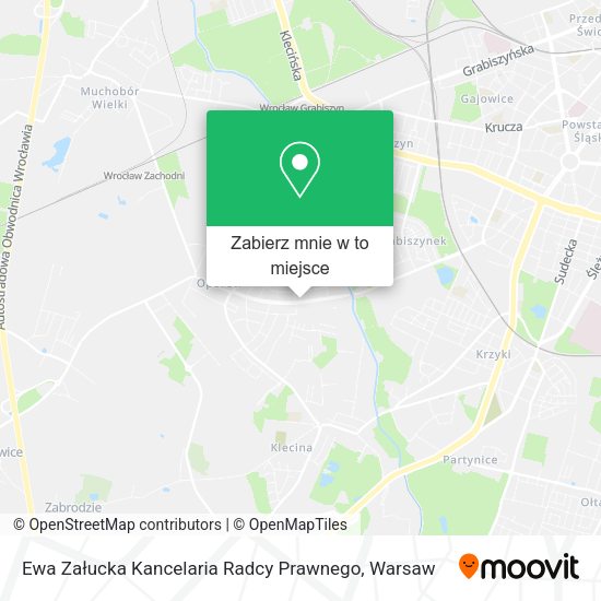 Mapa Ewa Załucka Kancelaria Radcy Prawnego