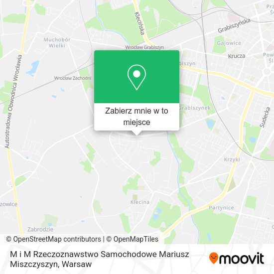 Mapa M i M Rzeczoznawstwo Samochodowe Mariusz Miszczyszyn