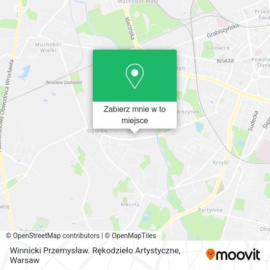 Mapa Winnicki Przemysław. Rękodzieło Artystyczne