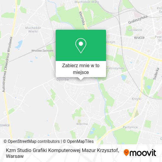 Mapa Kzm Studio Grafiki Komputerowej Mazur Krzysztof