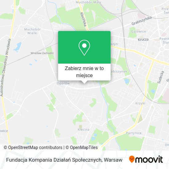 Mapa Fundacja Kompania Działań Społecznych