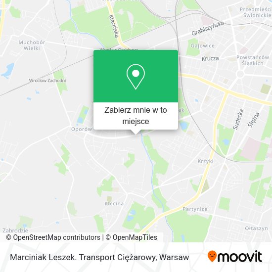 Mapa Marciniak Leszek. Transport Ciężarowy