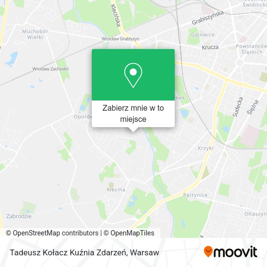 Mapa Tadeusz Kołacz Kuźnia Zdarzeń