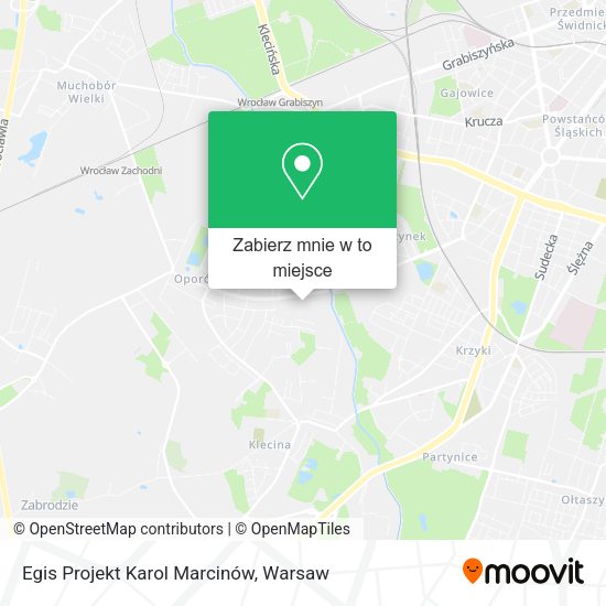 Mapa Egis Projekt Karol Marcinów