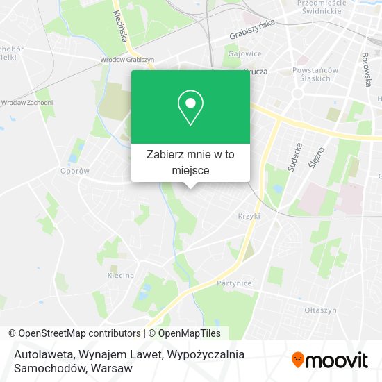 Mapa Autolaweta, Wynajem Lawet, Wypożyczalnia Samochodów