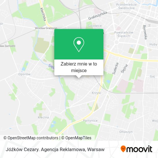 Mapa Jóźków Cezary. Agencja Reklamowa