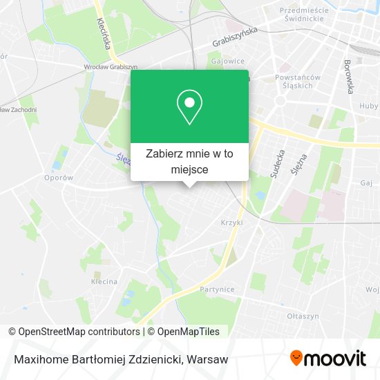 Mapa Maxihome Bartłomiej Zdzienicki