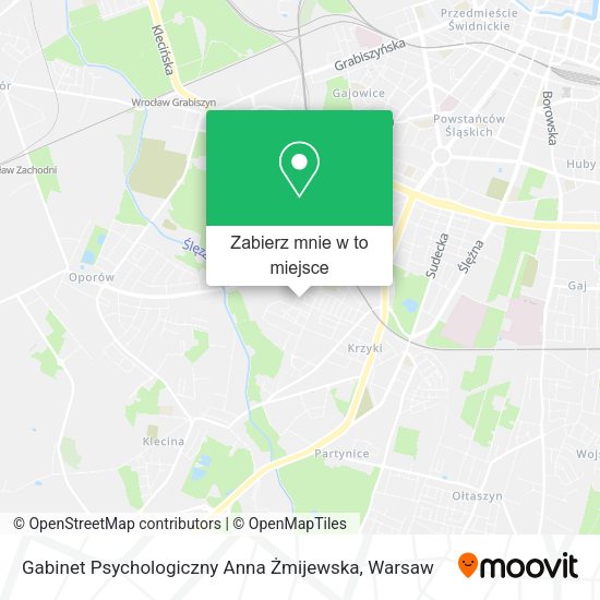 Mapa Gabinet Psychologiczny Anna Żmijewska