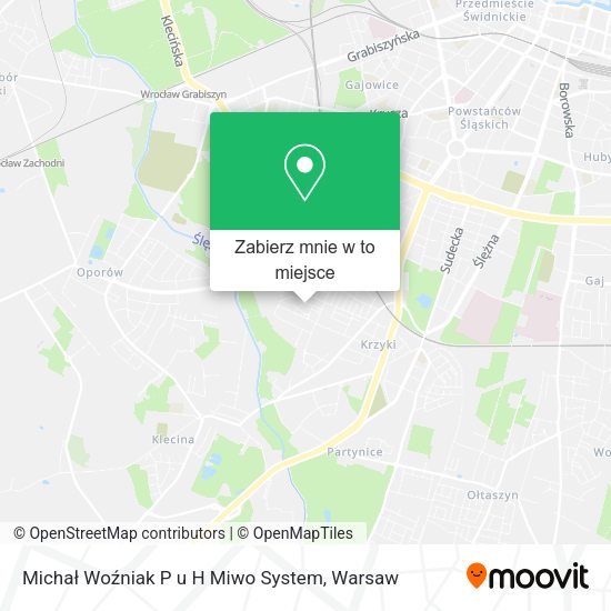 Mapa Michał Woźniak P u H Miwo System