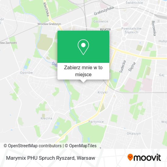 Mapa Marymix PHU Spruch Ryszard