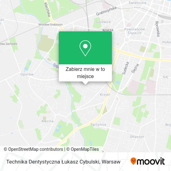 Mapa Technika Dentystyczna Łukasz Cybulski