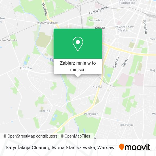 Mapa Satysfakcja Cleaning Iwona Staniszewska