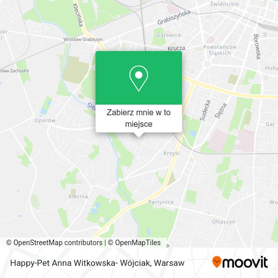 Mapa Happy-Pet Anna Witkowska- Wójciak