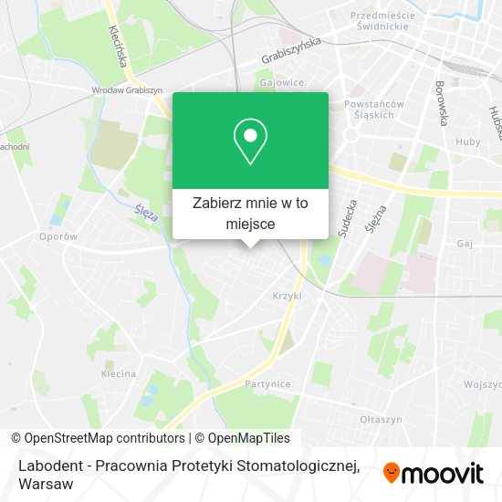 Mapa Labodent - Pracownia Protetyki Stomatologicznej