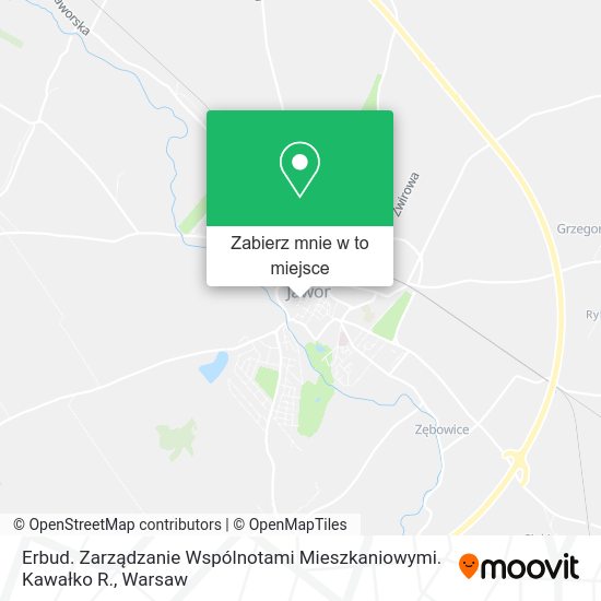 Mapa Erbud. Zarządzanie Wspólnotami Mieszkaniowymi. Kawałko R.