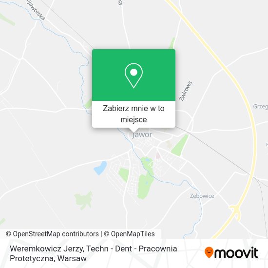 Mapa Weremkowicz Jerzy, Techn - Dent - Pracownia Protetyczna