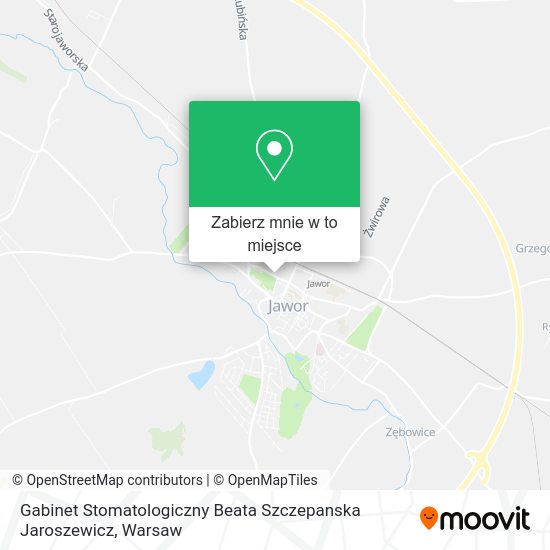 Mapa Gabinet Stomatologiczny Beata Szczepanska Jaroszewicz