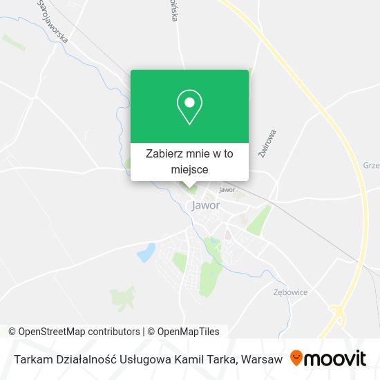 Mapa Tarkam Działalność Usługowa Kamil Tarka