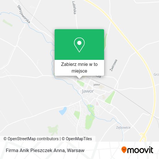 Mapa Firma Anik Pieszczek Anna