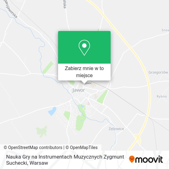 Mapa Nauka Gry na Instrumentach Muzycznych Zygmunt Suchecki