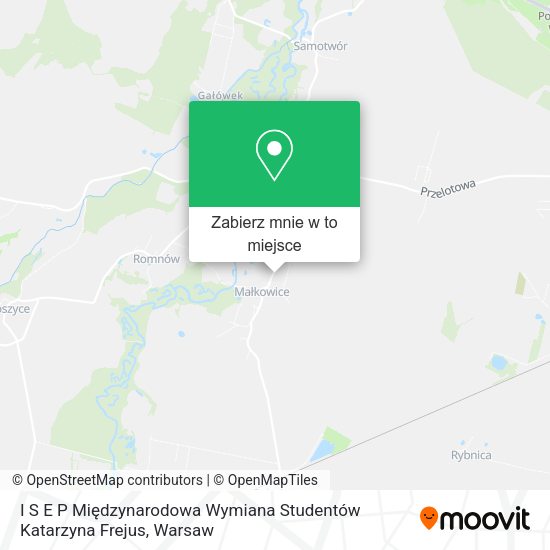 Mapa I S E P Międzynarodowa Wymiana Studentów Katarzyna Frejus