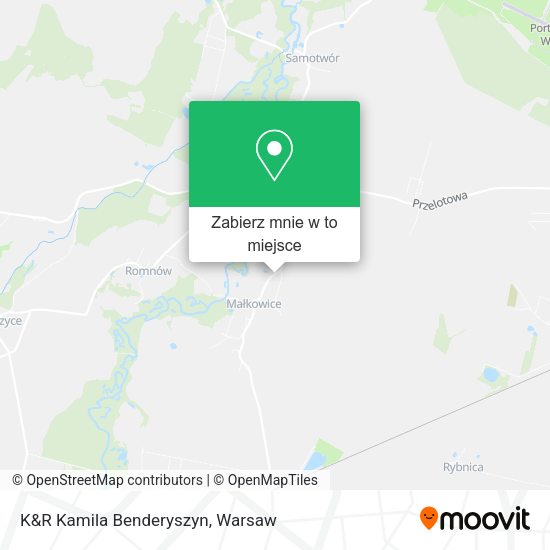 Mapa K&R Kamila Benderyszyn