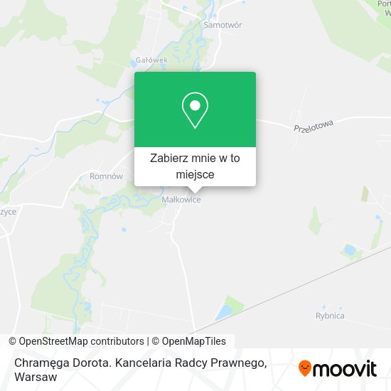 Mapa Chramęga Dorota. Kancelaria Radcy Prawnego