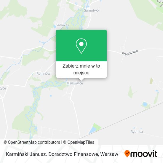 Mapa Karmiński Janusz. Doradztwo Finansowe