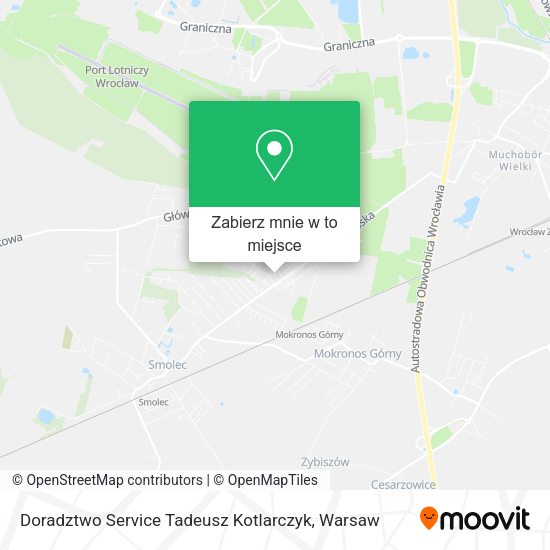 Mapa Doradztwo Service Tadeusz Kotlarczyk