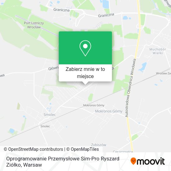 Mapa Oprogramowanie Przemysłowe Sim-Pro Ryszard Ziółko