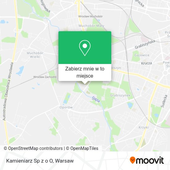 Mapa Kamieniarz Sp z o O