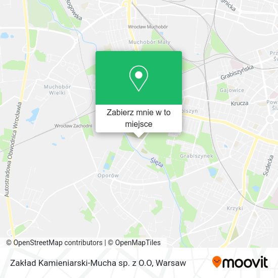 Mapa Zakład Kamieniarski-Mucha sp. z O.O