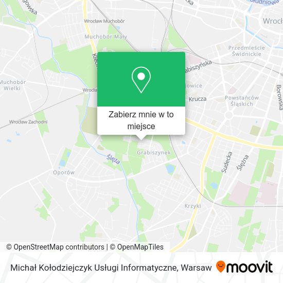 Mapa Michał Kołodziejczyk Usługi Informatyczne