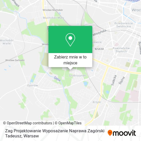 Mapa Zag Projektowanie Wyposażanie Naprawa Zagórski Tadeusz