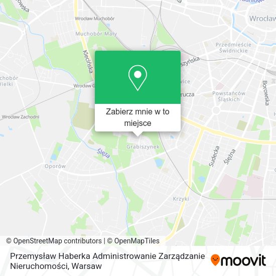 Mapa Przemysław Haberka Administrowanie Zarządzanie Nieruchomości