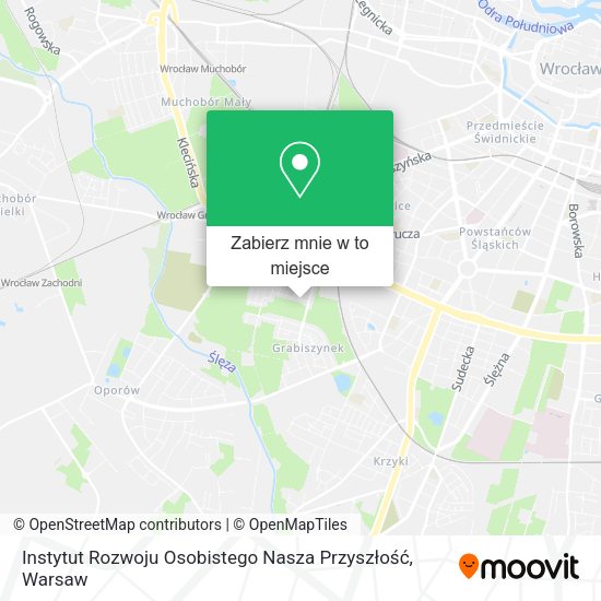 Mapa Instytut Rozwoju Osobistego Nasza Przyszłość