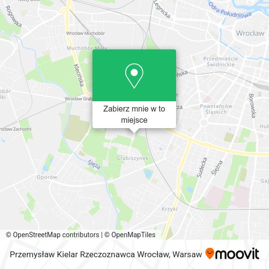 Mapa Przemysław Kielar Rzeczoznawca Wrocław